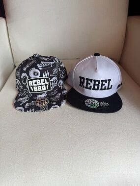 2 Rebel Bro Infant Snapbacks